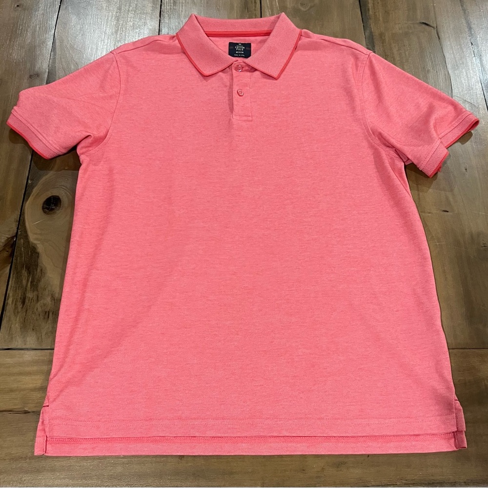 Member’s Mark Men’s Short Sleeve Polo Shirt, Size Medium, Orange